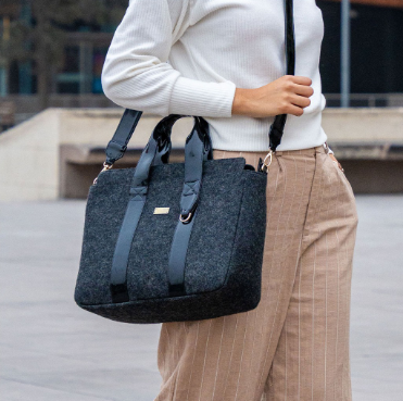 Cartera del fieltro de alpaca