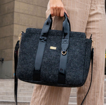 Cartera del fieltro de alpaca